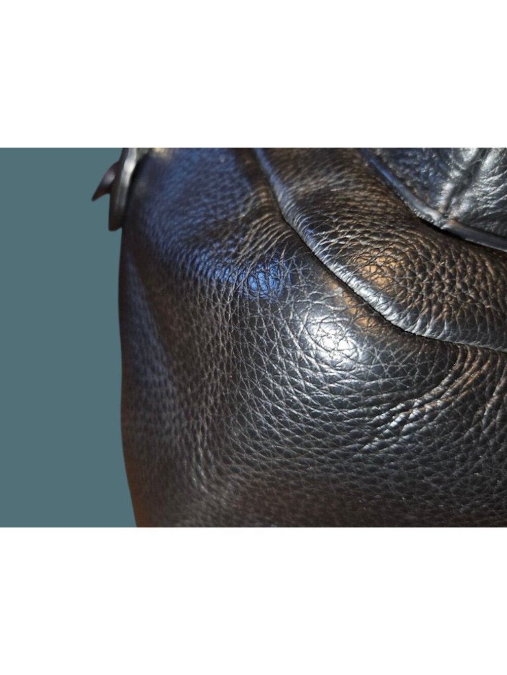Coach Black Pebbled Leather Medium Charlie Adjustable Straps Backpack - Picture 9 of 16